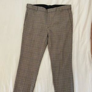 Plaid H+M Pants Size 34